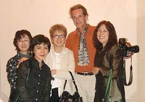 キルト展会場にて